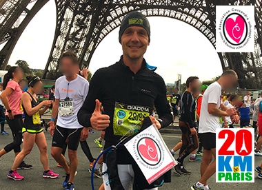 20km de Paris 2017 pour l'association Cassandra ACCL